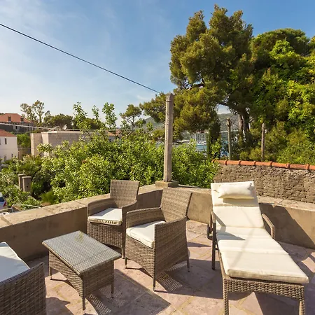 شقة Marini Dvori - Two-bedroom With Terrace دوبروفينك